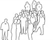 04. Pedro Paulo de Melo Saraiva, 05. Jorge Wilheim, 08. Vilanova Artigas, 10. Luis Saia, 12. Giancarlo Palanti, 16. Joaquim Guedes, 18. Julio Neves e 20. Rubens Paiva