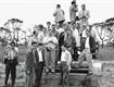 Visita ao local do concurso do plano piloto - 1957